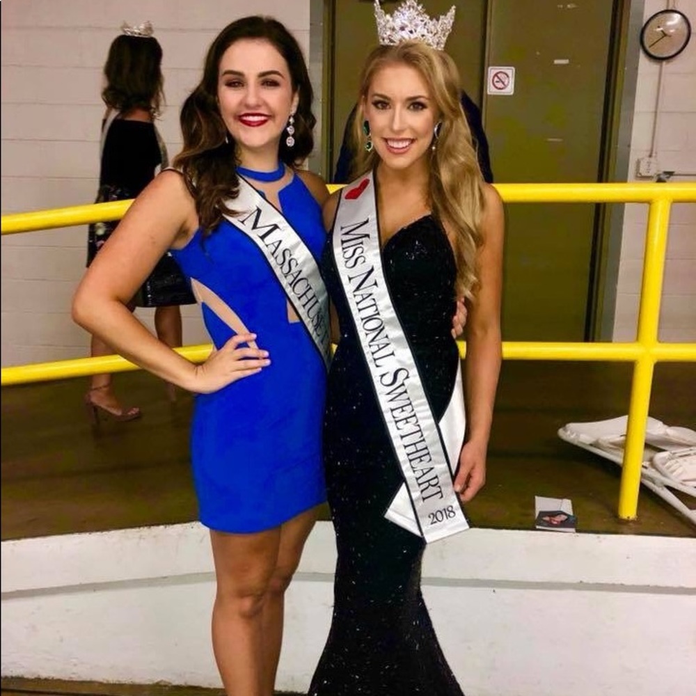 Blue Jovani Cocktail Dress